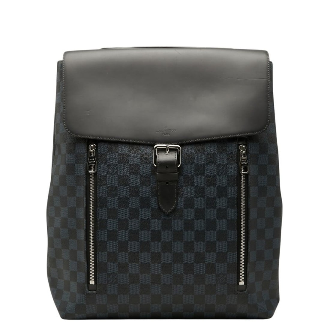 Louis Vuitton Damier Cobalt Newport Backpack N41586 Black/Navy Leather Men's LOUIS VUITTON (1 of 13)