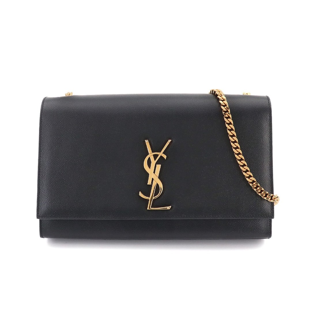 Saint Laurent Kate Medium Chain Shoulder Handbag, Leather, Black, 364021 (1 of 17)