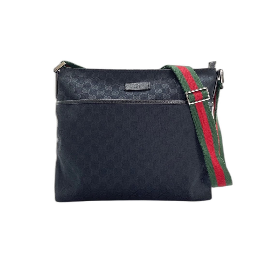 Gucci GG Canvas Sherry Line Shoulder Bag, Black: --- Catalog ---Category: SizeSize (HxWxD): 29cm x 38cm x 12cm / 11.41'' x 14.96'' x 4.72''Category: DesignType: Shoulder bagColor: BlackGender: WomenMaterial: GG canvas Category: GeneralBrand: GucciCo