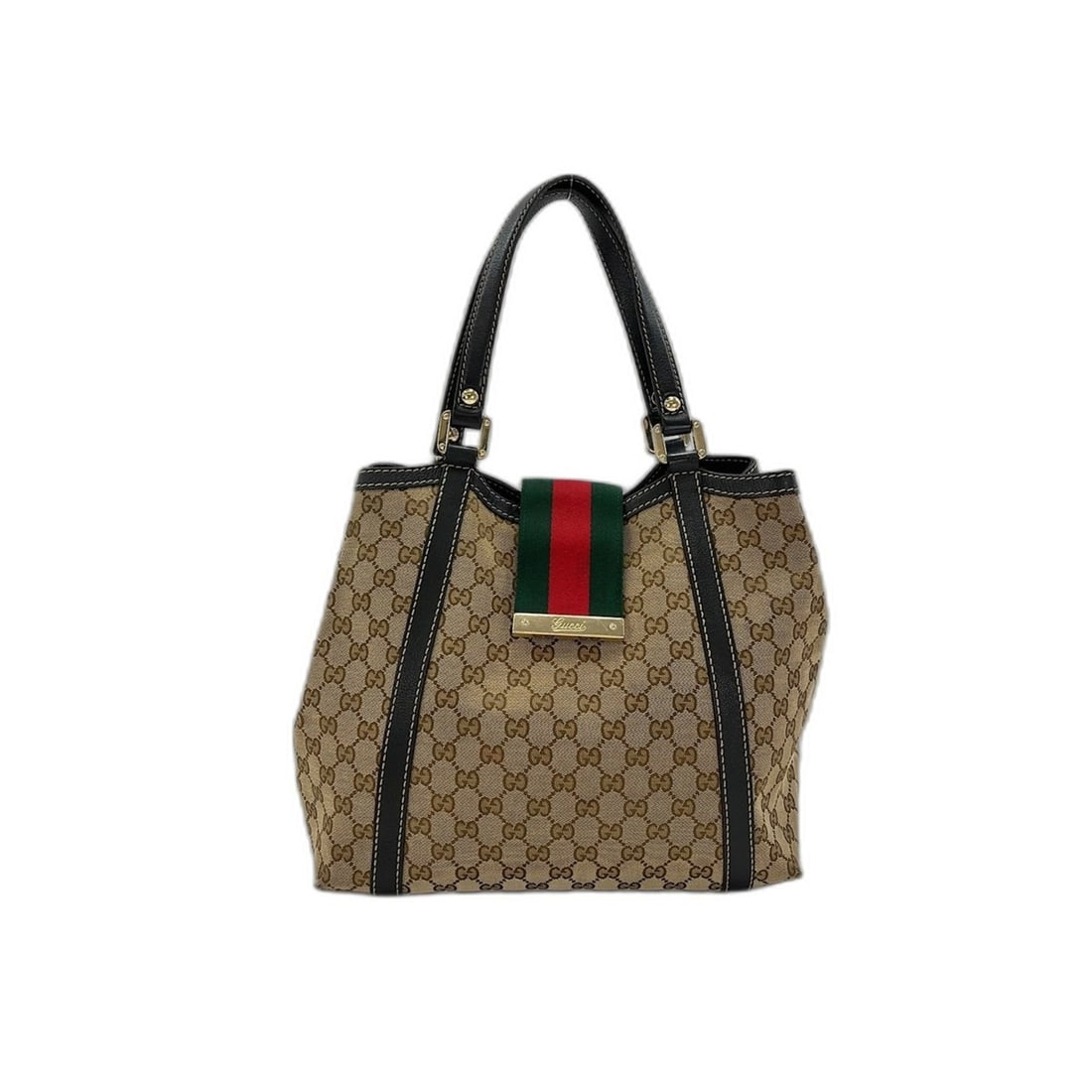 Gucci GG Canvas Tote Bag, Brown: --- Catalog ---Category: SizeSize (HxWxD): 29cm x 31cm x 14cm / 11.41'' x 12.2'' x 5.51''Category: DesignType: Tote bagColor: BrownGender: WomenMaterial: GG canvas Category: GeneralBrand: GucciCountry