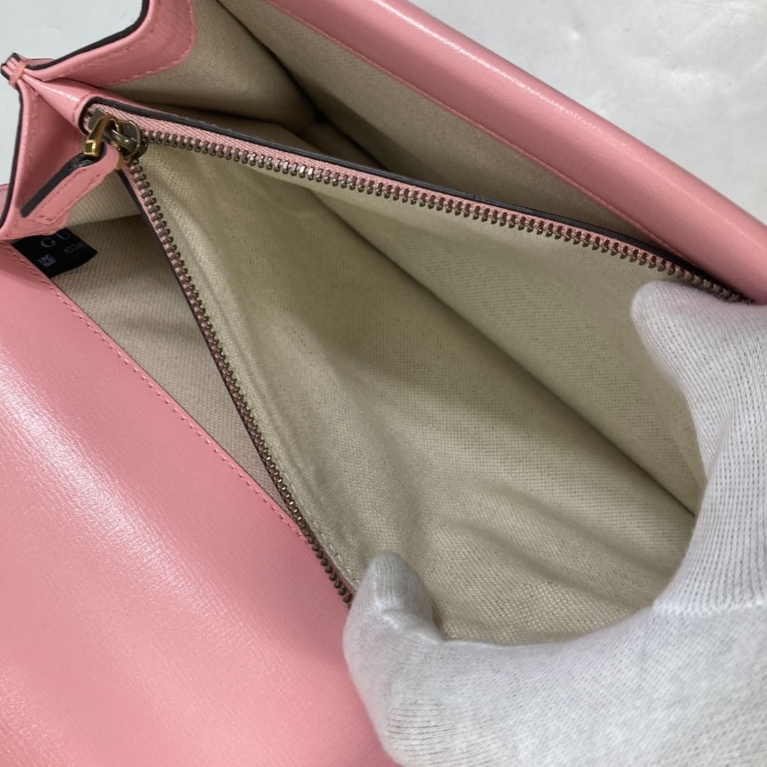 Prada leather handbag, gray - 16
