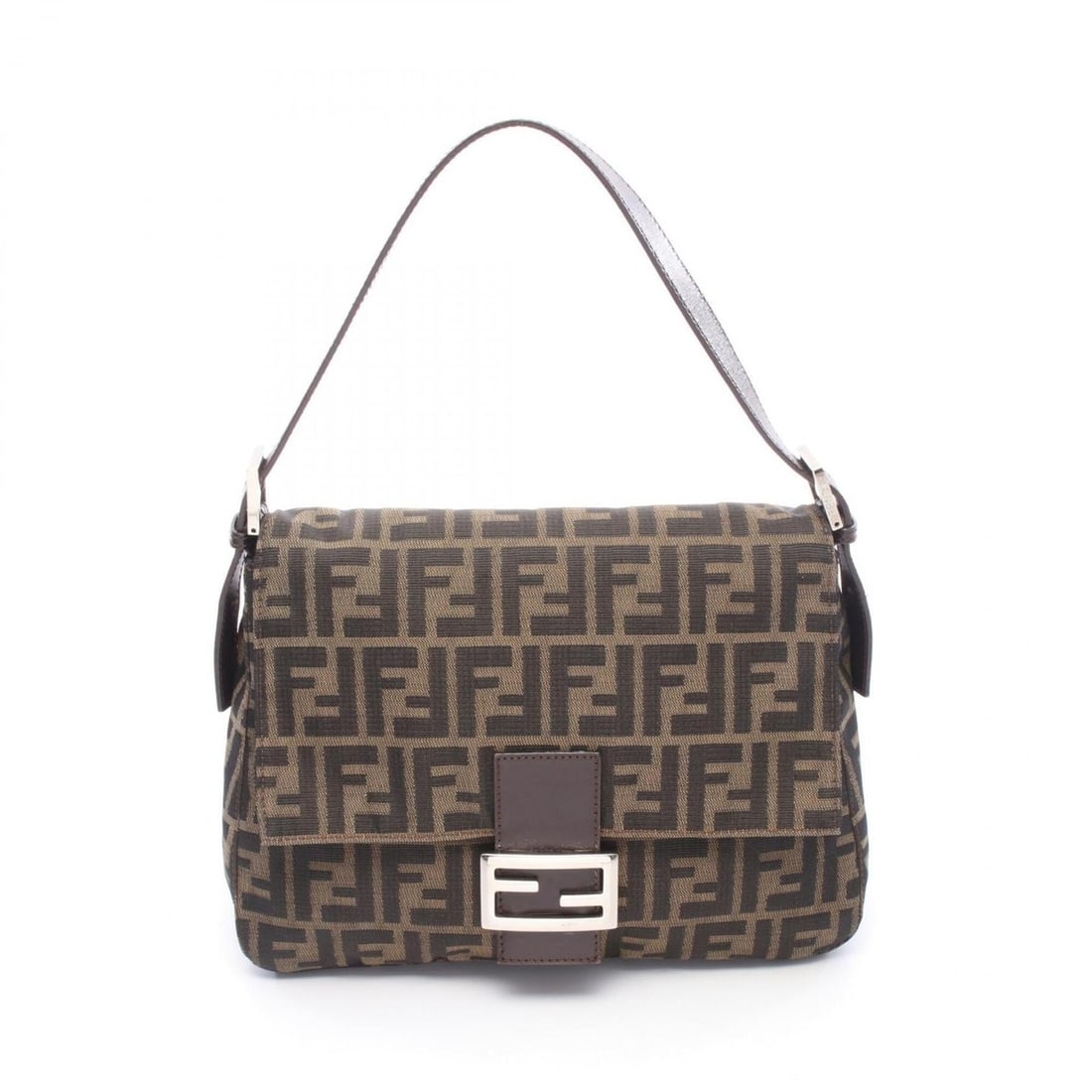 Fendi Mamma Bucket Zucca Handbag, Canvas and Leather, Women's, Brown: --- Catalog ---Category: SizeSize (HxWxD): 22cm x 29cm x 11cm / 8.66'' x 11.41'' x 4.33''Category: DesignType: HandbagColor: BrownGender: WomenMaterial: Canvas , Leather Category: GeneralBrand: Fendi-