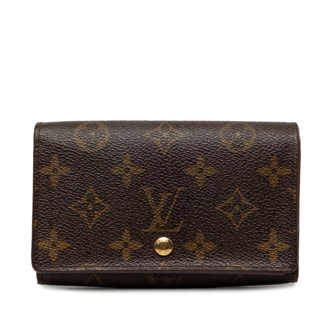 Louis Vuitton Monogram Portemonnaie Bietrezor Bi-fold Wallet M61730 Brown Leather Women's LOUIS: --- Catalog ---Category: SizeSize (HxWxD): 9cm x 14cm x 2cm / 3.54'' x 5.51'' x 0.78''Category: DesignType: Wallet (bi-fold)Color: BrownGender: WomenMaterial: PVC , Leather Category: GeneralLine: