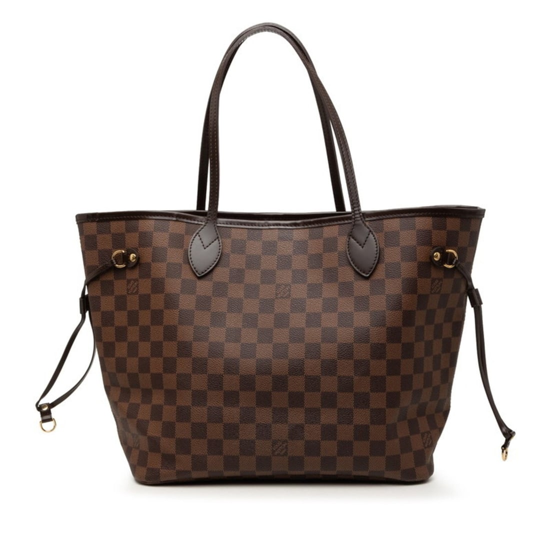 Louis Vuitton Damier Neverfull MM Tote Bag Shoulder N41358 Ebene Brown Leather Women's LOUIS VUITTON: --- Catalog ---Category: SizeHandle Drop: 20.00cm / 7.87''Size (HxWxD): 27.5cm x 46cm x 15.5cm / 10.82'' x 18.11'' x 6.1''Category: DesignType: Shoulder bag, Tote bagColor: Brown, EbeneGender:
