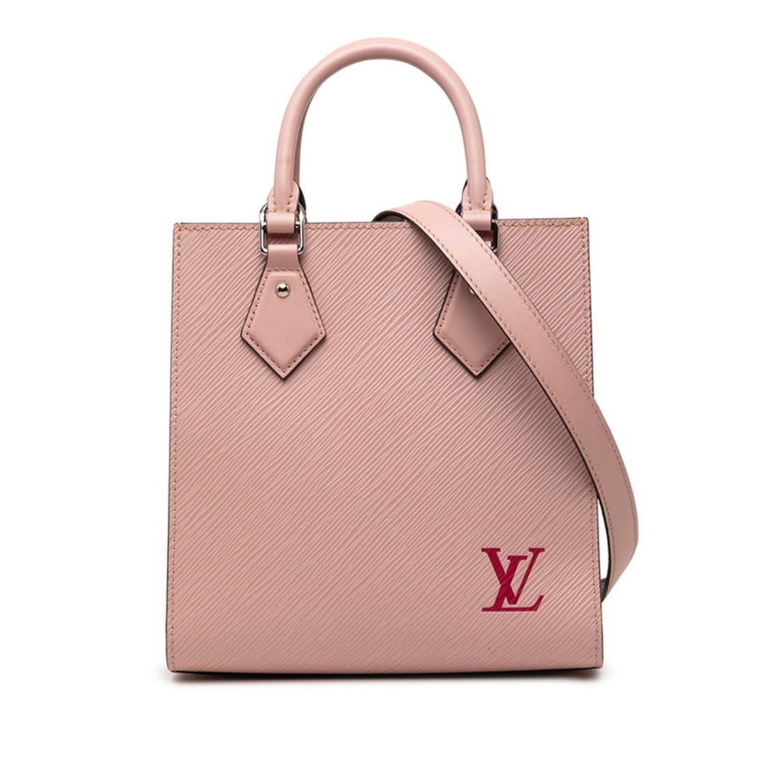 Louis Vuitton Epi Sac Plat BB Handbag Shoulder Bag 2WAY M58659 Rose Ballerine Pink Leather Women's: --- Catalog ---Category: SizeStrap Drop: 56cm / 22.04''Handle Drop: 8.50cm / 3.35''Size (HxWxD): 22cm x 21.5cm x 8.5cm / 8.66'' x 8.46'' x 3.34''Category: DesignType: Handbag, Shoulder bagColor: