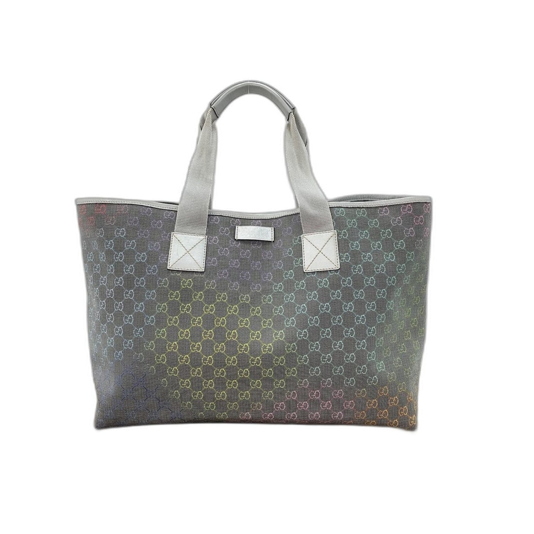 Gucci GG Supreme Tote Bag, Gray: --- Catalog ---Category: SizeSize (HxWxD): 28cm x 52cm x 17cm / 11.02'' x 20.47'' x 6.69''Category: DesignType: Tote bagColor: GrayMaterial: GG Supreme Category: GeneralBrand: GucciCountry of Origin: 