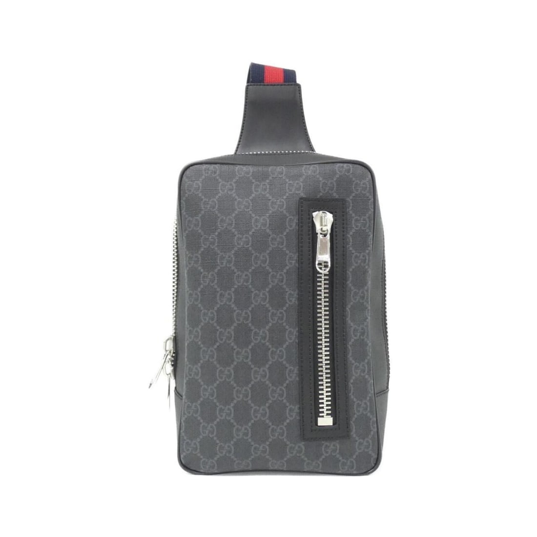 Gucci 478325 K9RRN Shoulder Bag: --- Catalog ---Category: SizeSize (HxWxD): 27cm x 17cm x 7cm / 10.62'' x 6.69'' x 2.75''Category: DesignType: Shoulder bagColor: Black, GrayGender: Women,MenMaterial: GG Supreme , Canvas Category:
