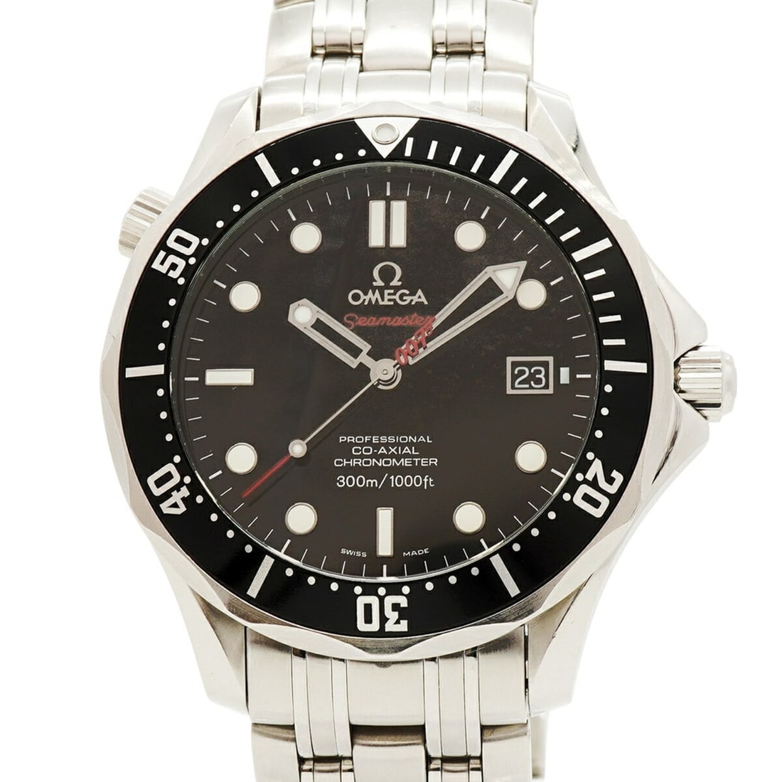 Omega Seamaster 300 James Bond 007 212.30.41.20.01.001 Black Dial Men's Watch: --- Catalog ---Category: SizeWrist Size: 17.5cm / 6.88''Case Diameter: 41mm / 1.61''Category: DesignType: WristwatchGender: MenColor (Dial): BlackMaterial (Band): Stainless steelCategory: GeneralMPN: 