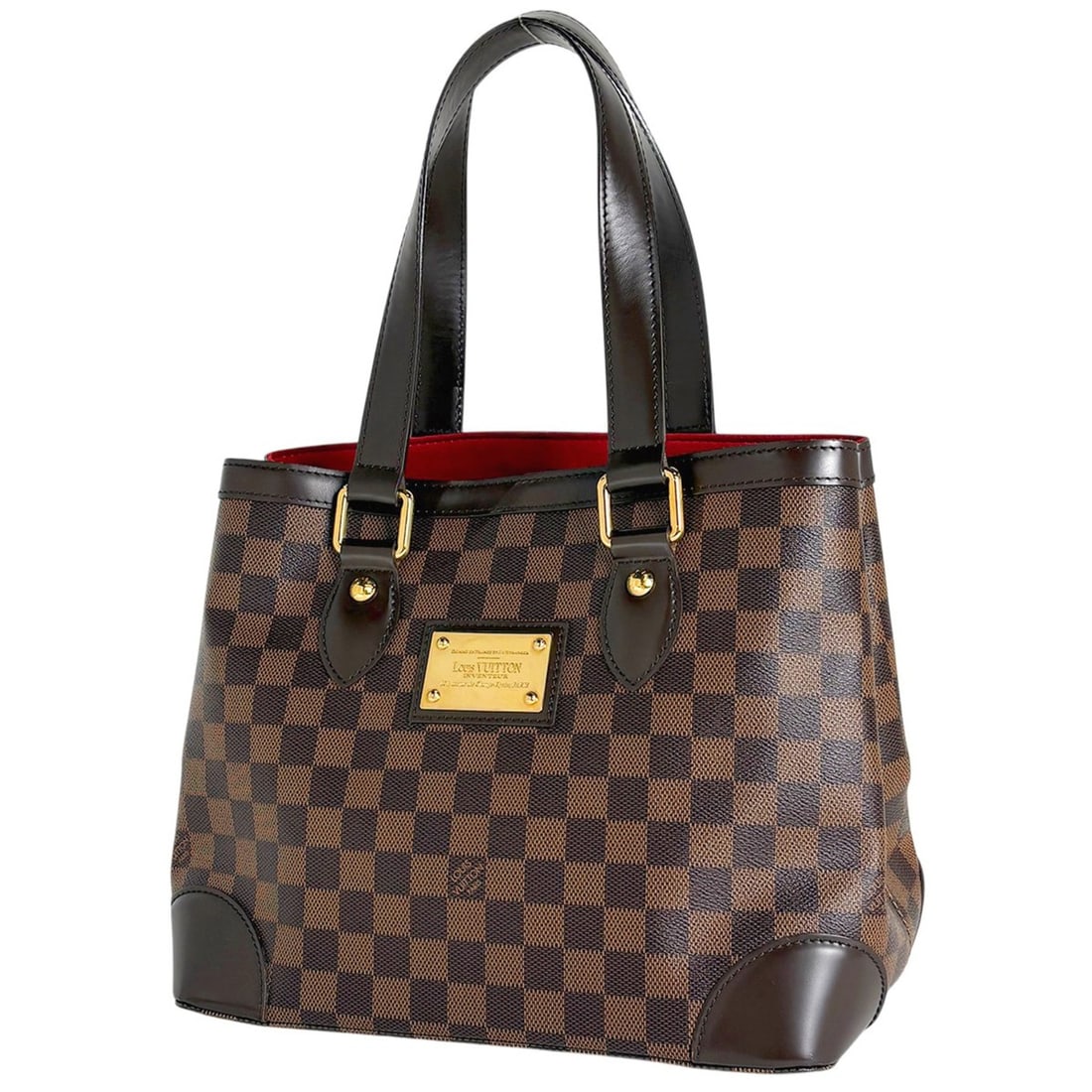 Louis Vuitton Hampstead PM Shoulder Bag/Tote Bag, Damier Brown, N51205, Women's: --- Catalog ---Category: SizeSize (HxWxD): 24cm x 28cm x 17.5cm / 9.44'' x 11.02'' x 6.88''Category: DesignType: Shoulder bag, Tote bagColor: BrownGender: WomenMaterial: Damier Canvas Category: Genera
