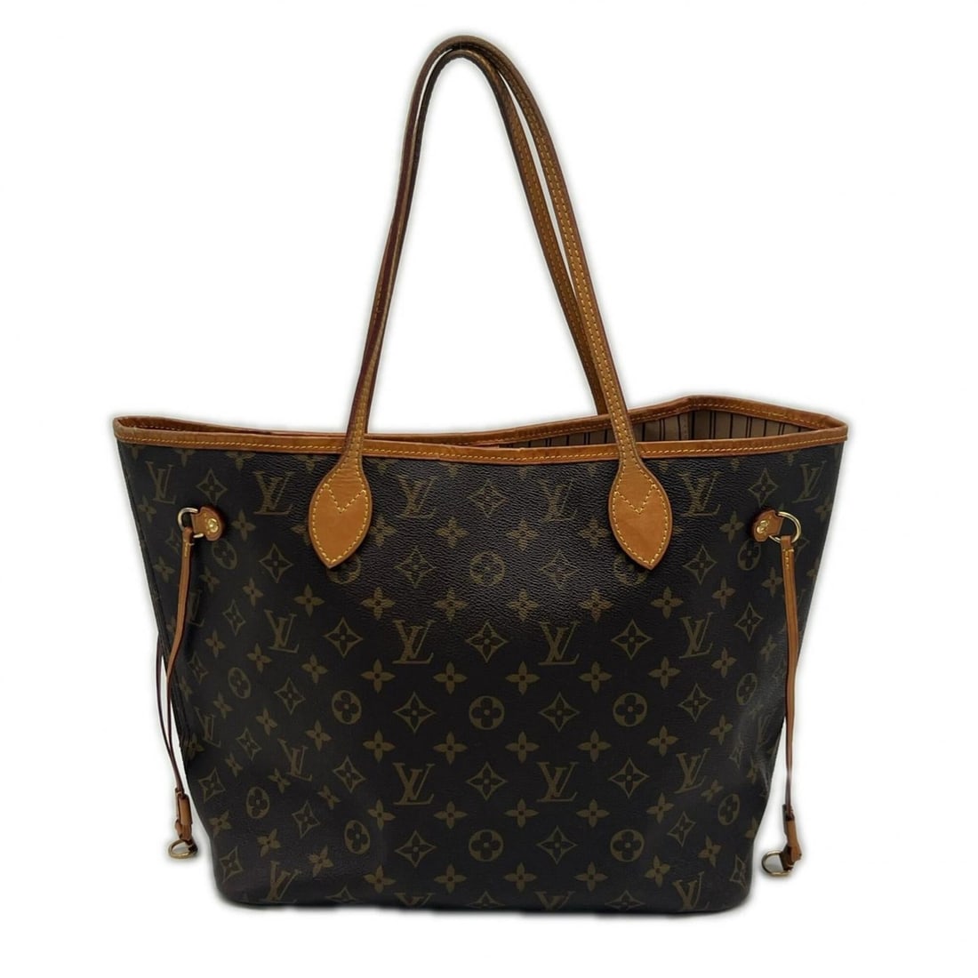 LOUIS VUITTON Louis Vuitton Monogram Neverfull MM M40995 Handbag Brown Beige Leather Women's: --- Catalog ---Category: SizeSize (HxWxD): 28cm x 32cm x 15cm / 11.02'' x 12.59'' x 5.9''Category: DesignType: Handbag, PouchColor: Beige, Brown, MonogramGender: WomenMaterial: Coated canvas , Leather