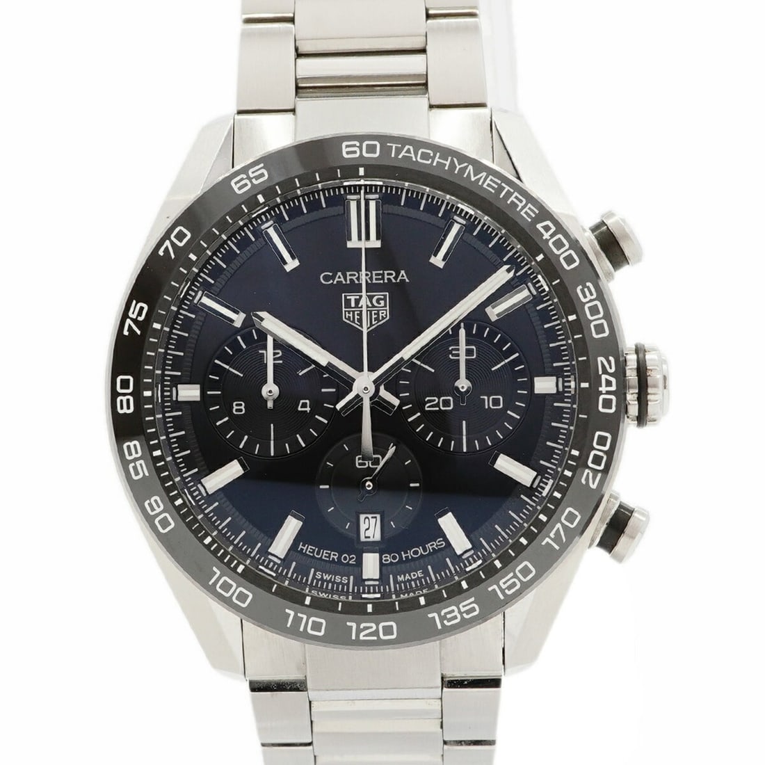 TAG Heuer Carrera Calibre 02 CBN2A1B Black Dial Men's Watch (1 of 15)