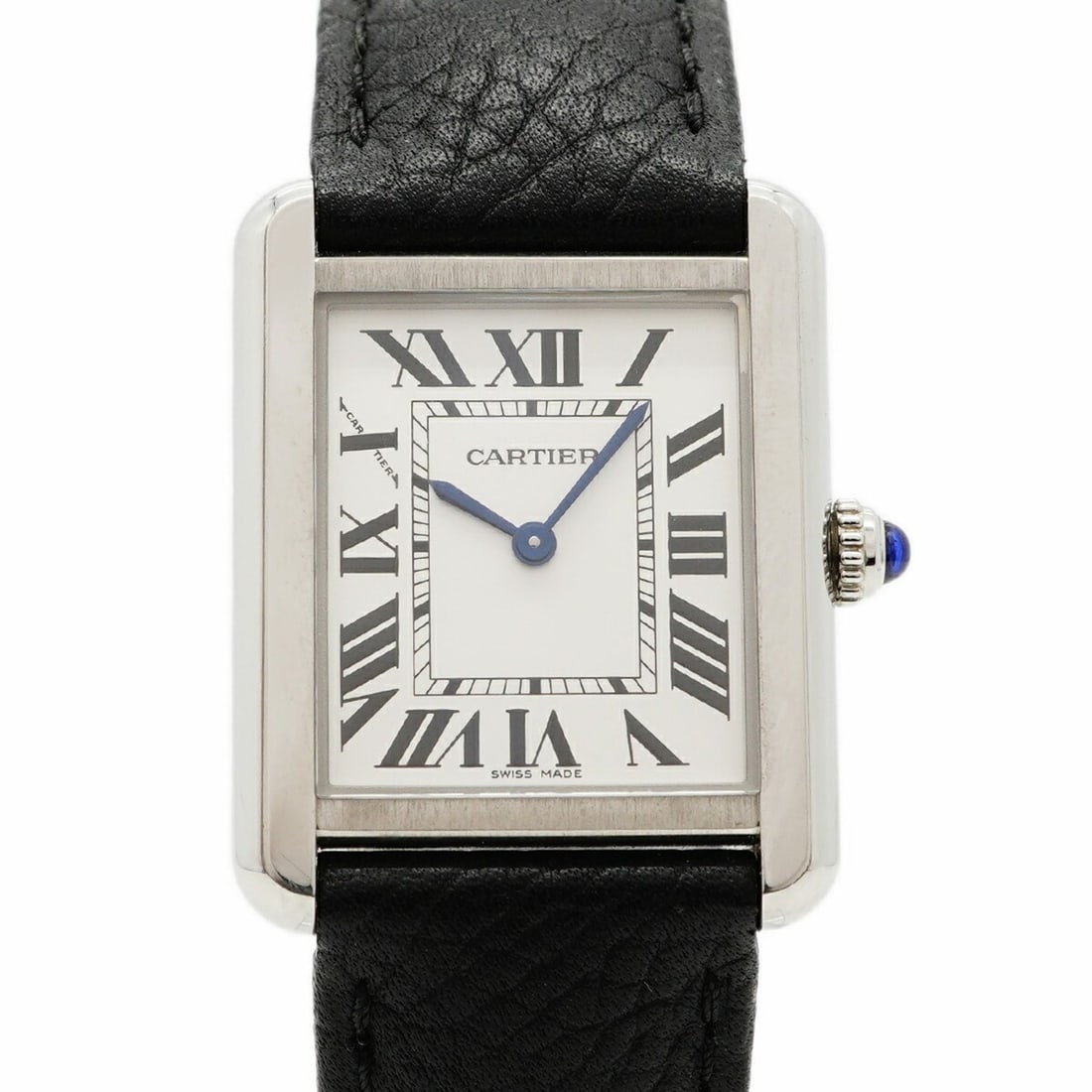 Cartier Tank Solo SM WSTA0030 Silver Dial Women's Watch (1 of 12)