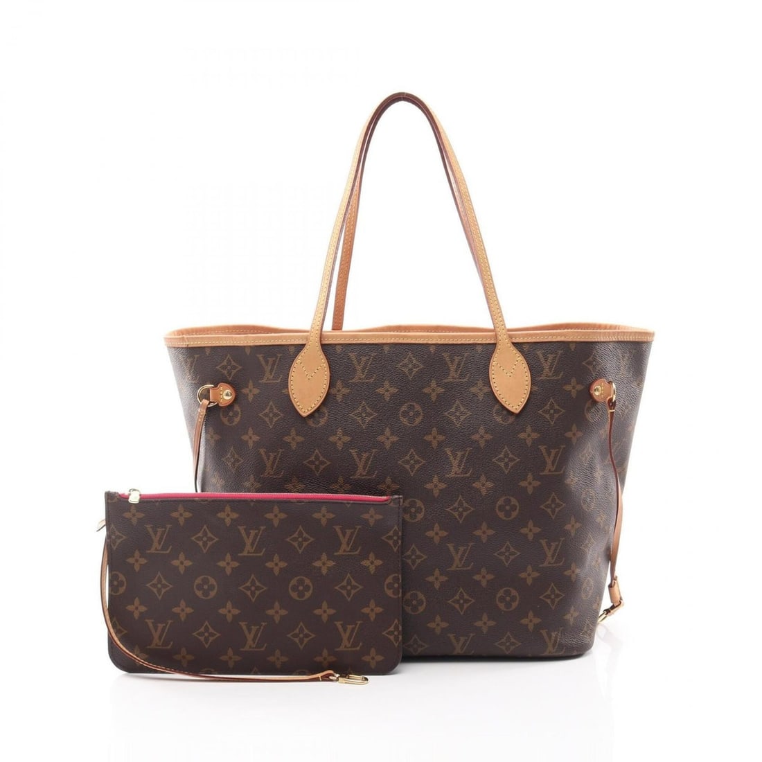 Louis Vuitton Neverfull MM Tote Bag Handbag, Coated Canvas and Leather, Monogram Pattern, Women's,: --- Catalog ---Category: SizeSize (HxWxD): 29cm x 32cm x 16cm / 11.41'' x 12.59'' x 6.29''Category: DesignType: Handbag, Tote bagColor: BrownGender: WomenMaterial: Coated canvas , PVC , Monogram , Lea