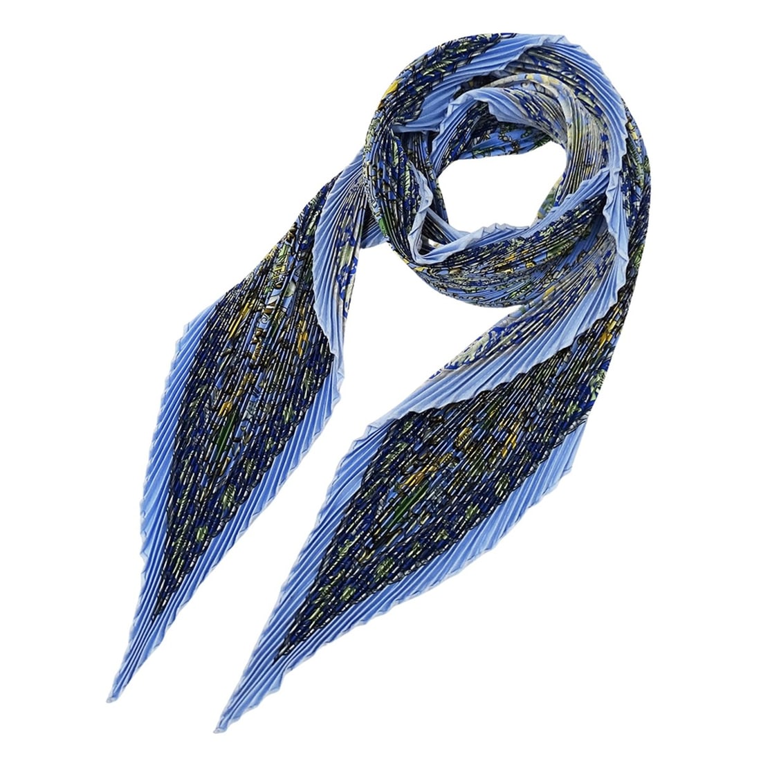 Hermes HERMES scarf muffler women's brand pleated carré CHASSE EN INDE Indian hunting silk blue: --- Catalog ---Category: SizeSize (LxW): 90cm x 90cm / 35.43'' x 35.43''Category: DesignType: ScarfColor: BlueGender: WomenMaterial: Silk Category: GeneralBrand: HermesCountry of Origin: India--- Item