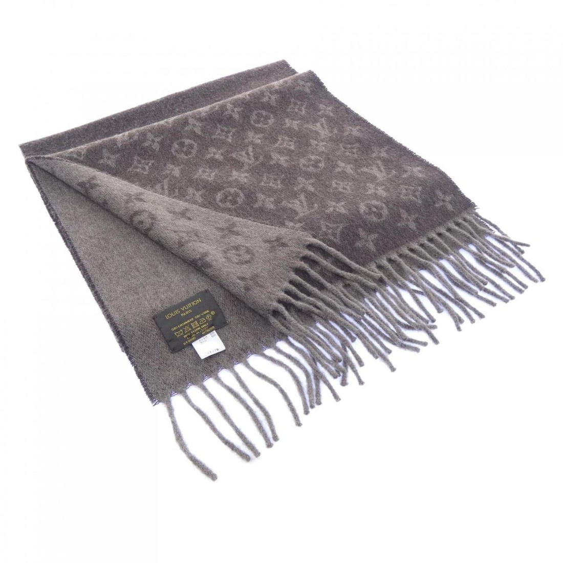 Louis Vuitton Monogram Gradient M70258 Scarf: --- Catalog ---Category: SizeSize (LxW): 1.8m x 35cm / 70.86'' x 13.77''Category: DesignType: StoleColor: BrownGender: MenMaterial: Cashmere Category: GeneralMPN: M70258Brand: Louis Vuitton--- Item Li