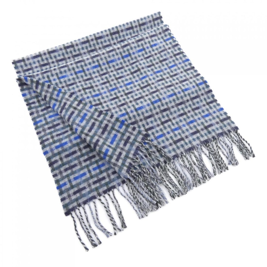 Hermes scarf: --- Catalog ---Category: SizeSize (LxW): 1.66m x 41cm / 65.35'' x 16.14''Category: DesignType: StoleColor: Blue, Gray, GreenGender: MenMaterial: Cashmere Category: GeneralBrand: Hermes--- Item List --