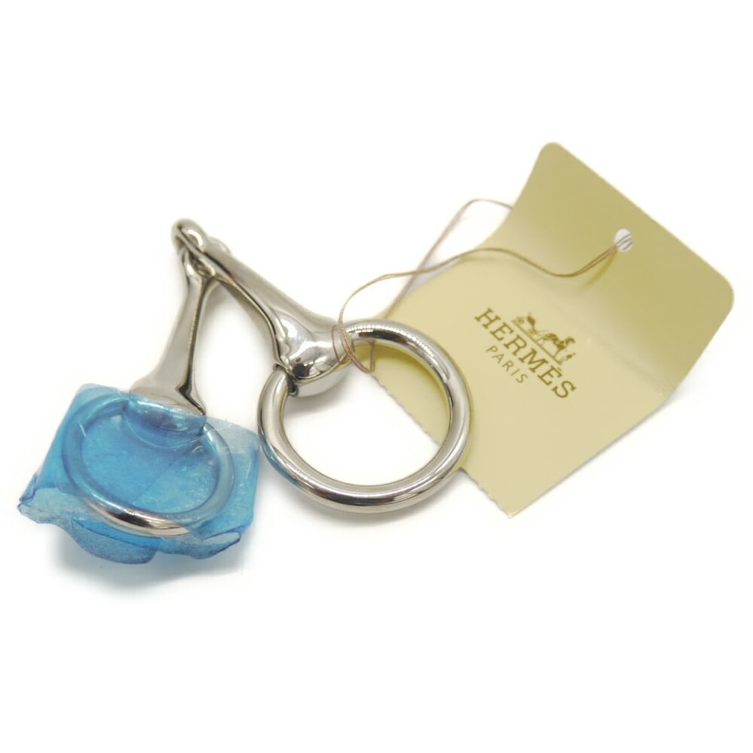 HERMES Hermes Mole de Scarf Ring, Silver Color: --- Catalog ---Category: DesignType: Scarf ringGender: WomenMaterial: Metal Category: GeneralBrand: HermesCategory: Physical PropertiesWeight: 35.5g / 1.25oz.--- Item List ---Section: ConditionRanking