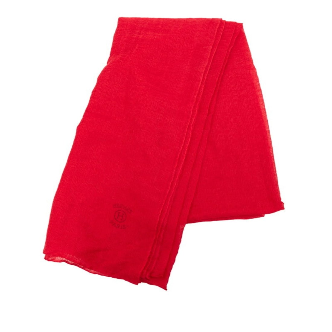 Hermes Logo Scarf Muffler Stole Red Cashmere Silk Women's HERMES: --- Catalog ---Category: SizeSize (LxW): 92.5cm x 1.96m / 36.41'' x 77.16''Category: DesignType: ScarfColor: Red colorGender: WomenMaterial: Cashmere , Silk Category: GeneralBrand: Hermes--- Item List