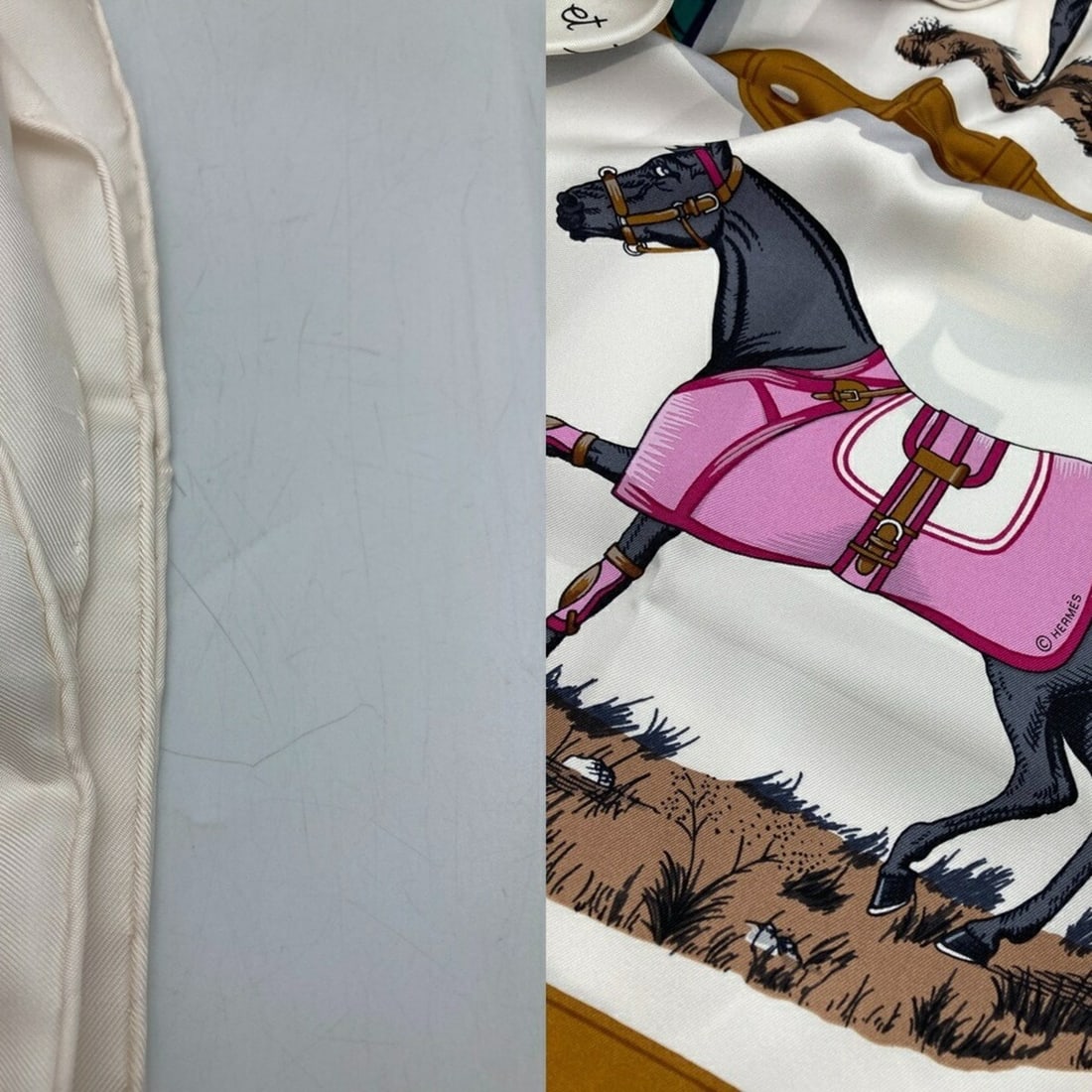 HERMES Triangle Géant Scarf/Muffler D4 - 6