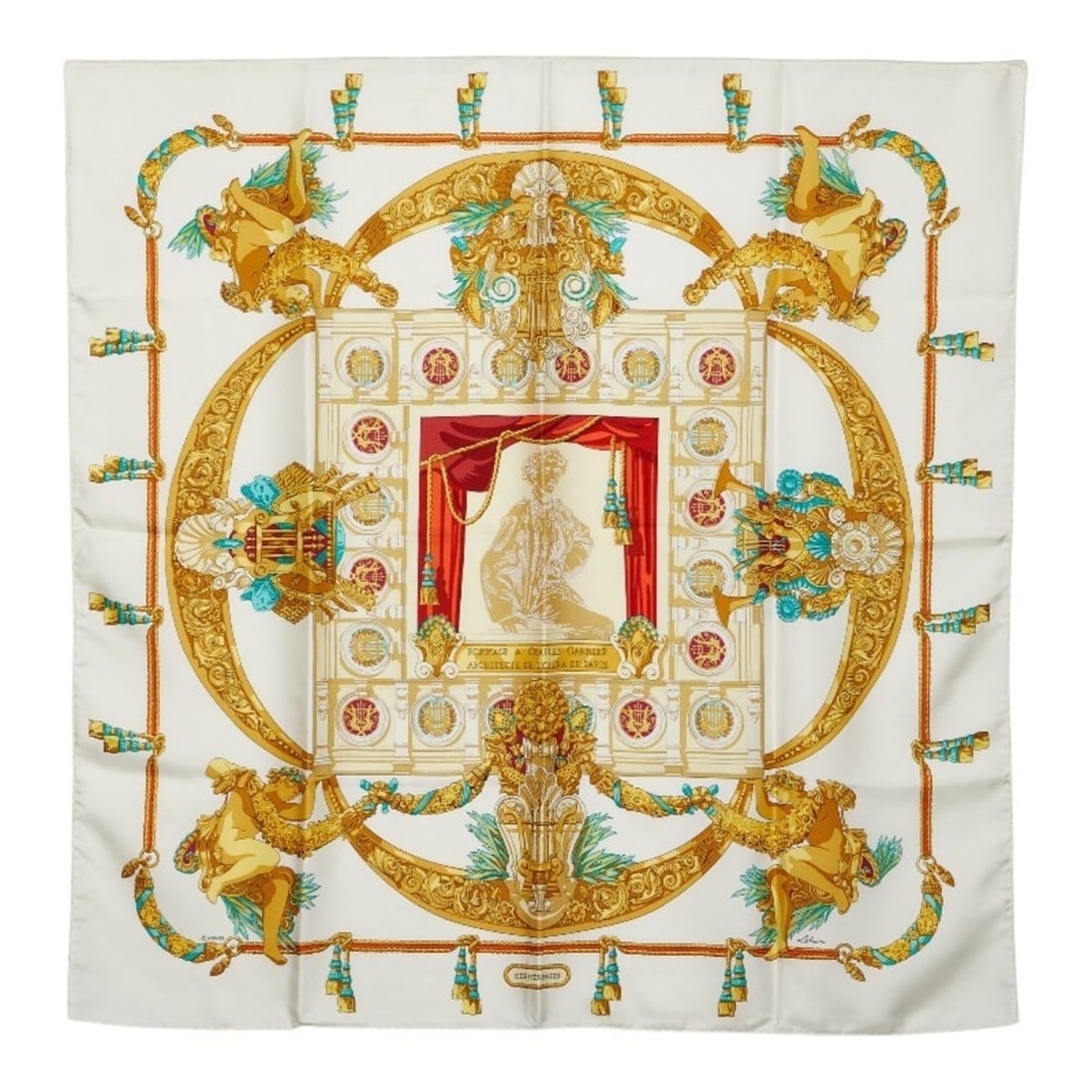 Hermes Carre 90 HOMMAGE A CHARLES GARNIER ARCHITECTE DE L’OPERA PARIS (Homage to Charles Garnier) (1 of 15)