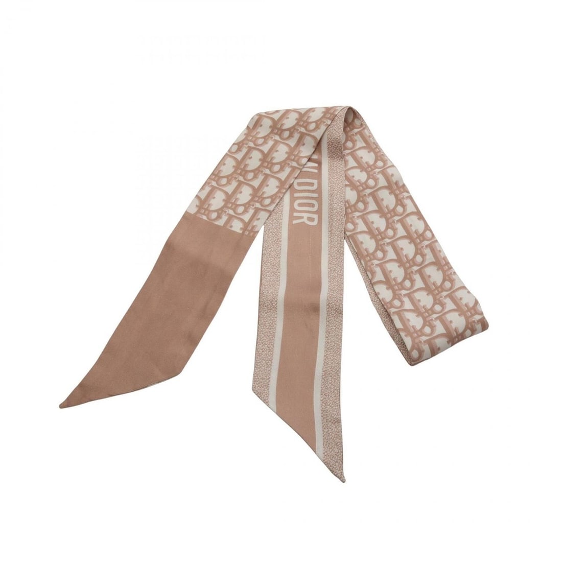 Christian Dior Dior Mitzah Oblique Ribbon Scarf/Muffler, Silk, Women's, Beige: --- Catalog ---Category: SizeSize (LxW): 1.03m x 6cm / 40.55'' x 2.36''Category: DesignType: ScarfColor: BeigeGender: WomenMaterial: Silk Category: GeneralBrand: Christian Dior--- Item List ---Section