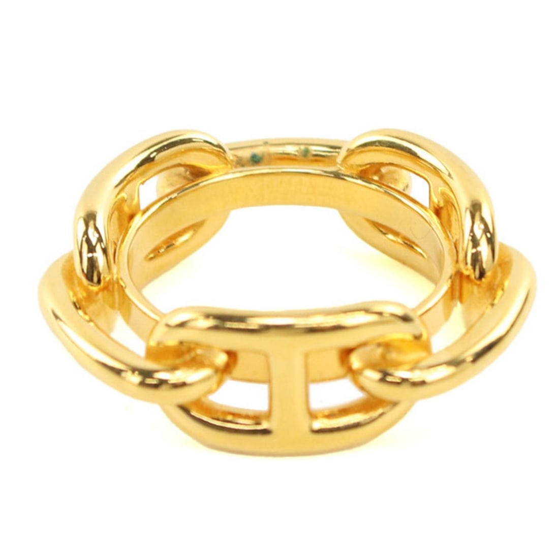 HERMES scarf ring, size 90, Legato, women's, gold.: --- Catalog ---Category: DesignType: Scarf ringColor: GoldGender: WomenMaterial: Metal Category: GeneralBrand: HermesCategory: Physical PropertiesSize (HxWxD): 1cm x 3cm / 0.39'' x 1.18''--- Item List