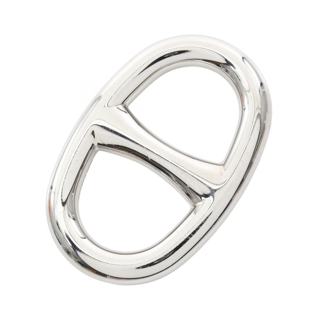 Hermes Chaine d'Ancre Scarf Muffler Ring Accessory Metal Women's Silver: --- Catalog ---Category: SizeSize (LxW): 5.5cm x 3.5cm / 2.16'' x 1.37''Category: DesignType: ScarfColor: SilverGender: WomenMaterial: Metal Category: GeneralBrand: Hermes--- Item List ---Section: Con