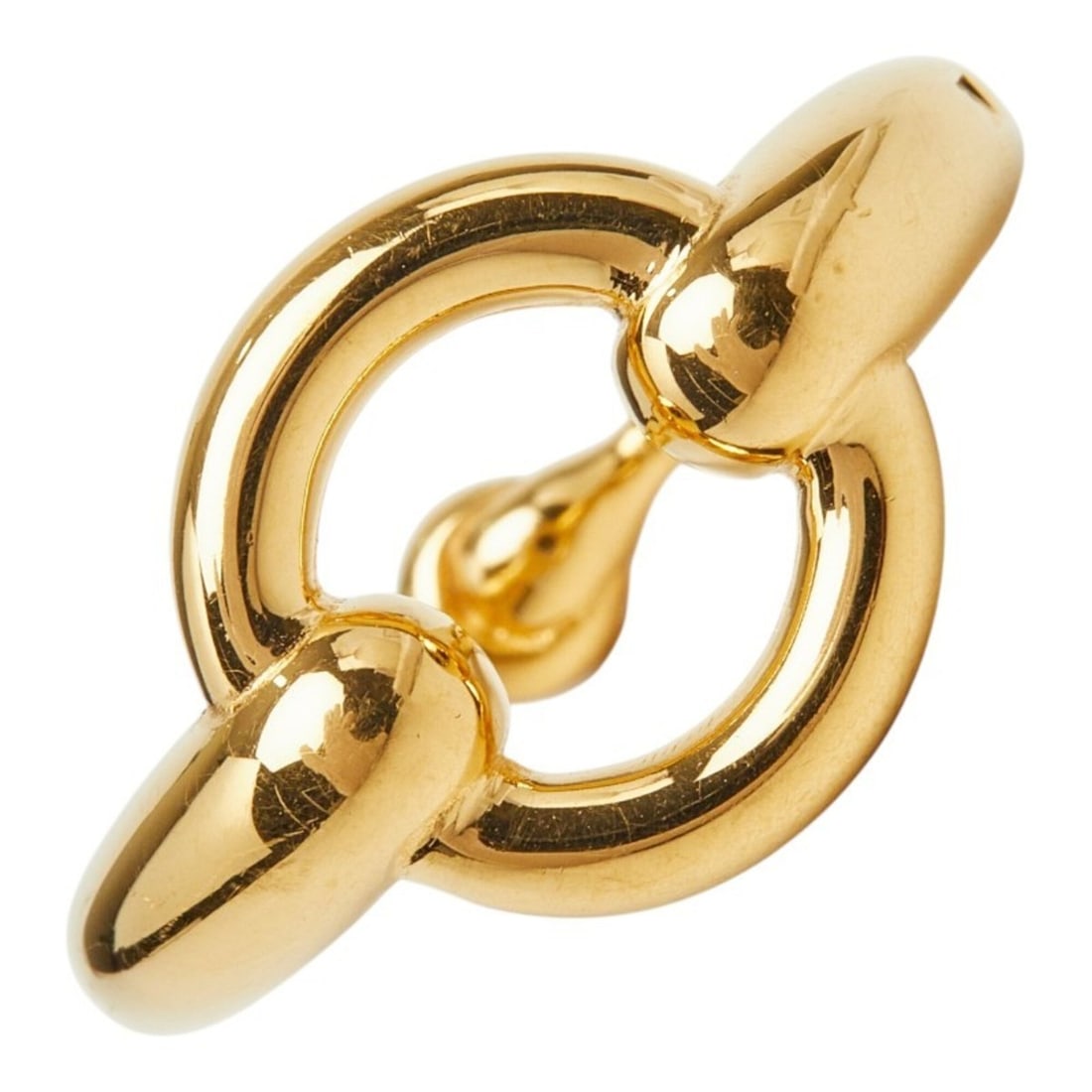 Hermes Moi Scarf Muffler Ring Gold Plated Women's HERMES: --- Catalog ---Category: DesignType: Scarf ringColor: GoldGender: WomenCategory: GeneralBrand: HermesCategory: Physical PropertiesSize (HxWxD): 2.91cm x 2.94cm / 1.14'' x 1.15''--- Item List ---Sectio