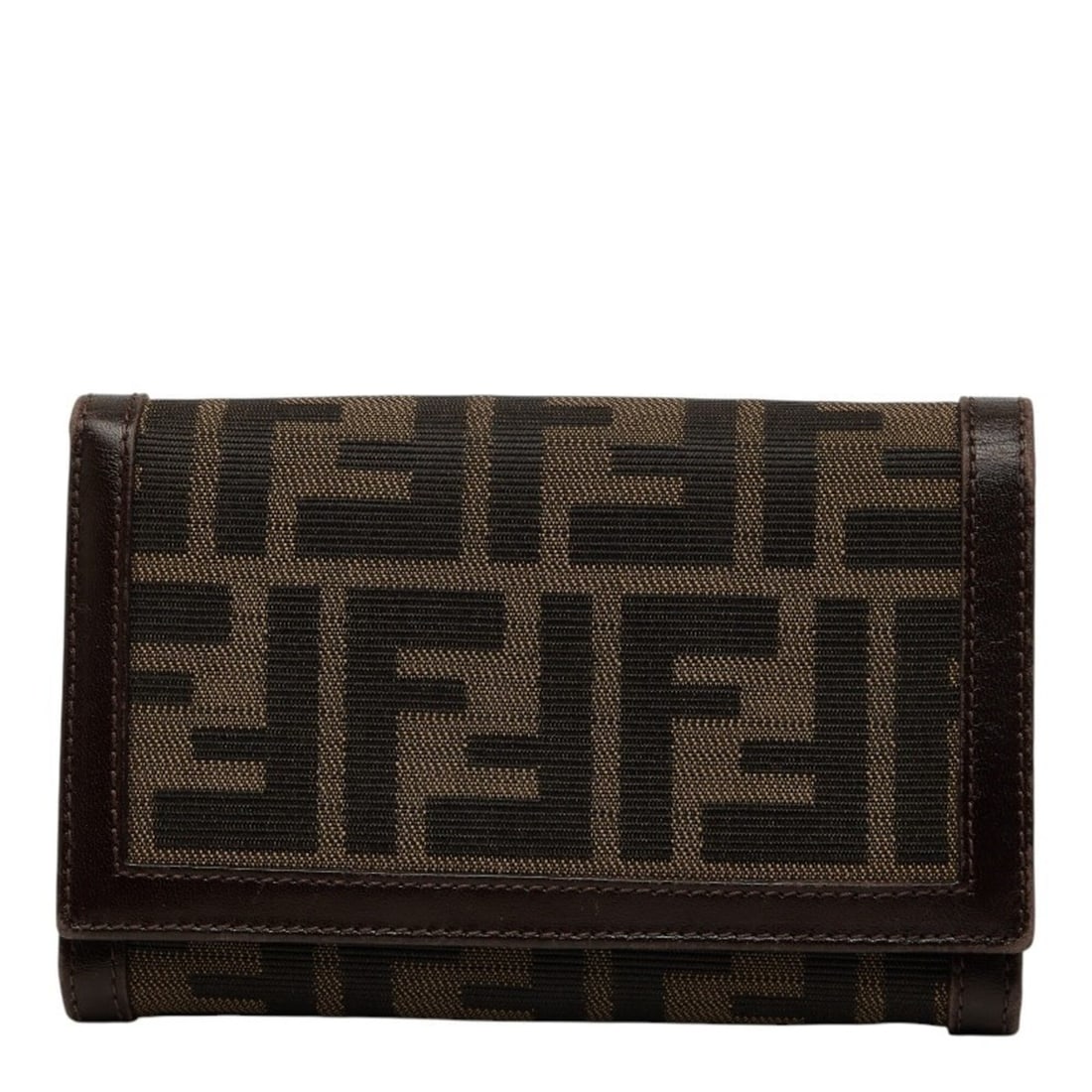 Fendi Zucca Bi-fold Wallet 2266 31052 008 Brown Canvas Leather Women's FENDI: --- Catalog ---Category: SizeSize (HxWxD): 9.5cm x 14.5cm x 3cm / 3.74'' x 5.7'' x 1.18''Category: DesignType: Wallet (bi-fold)Color: BrownGender: WomenMaterial: Canvas , Leather Category: GeneralMPN: