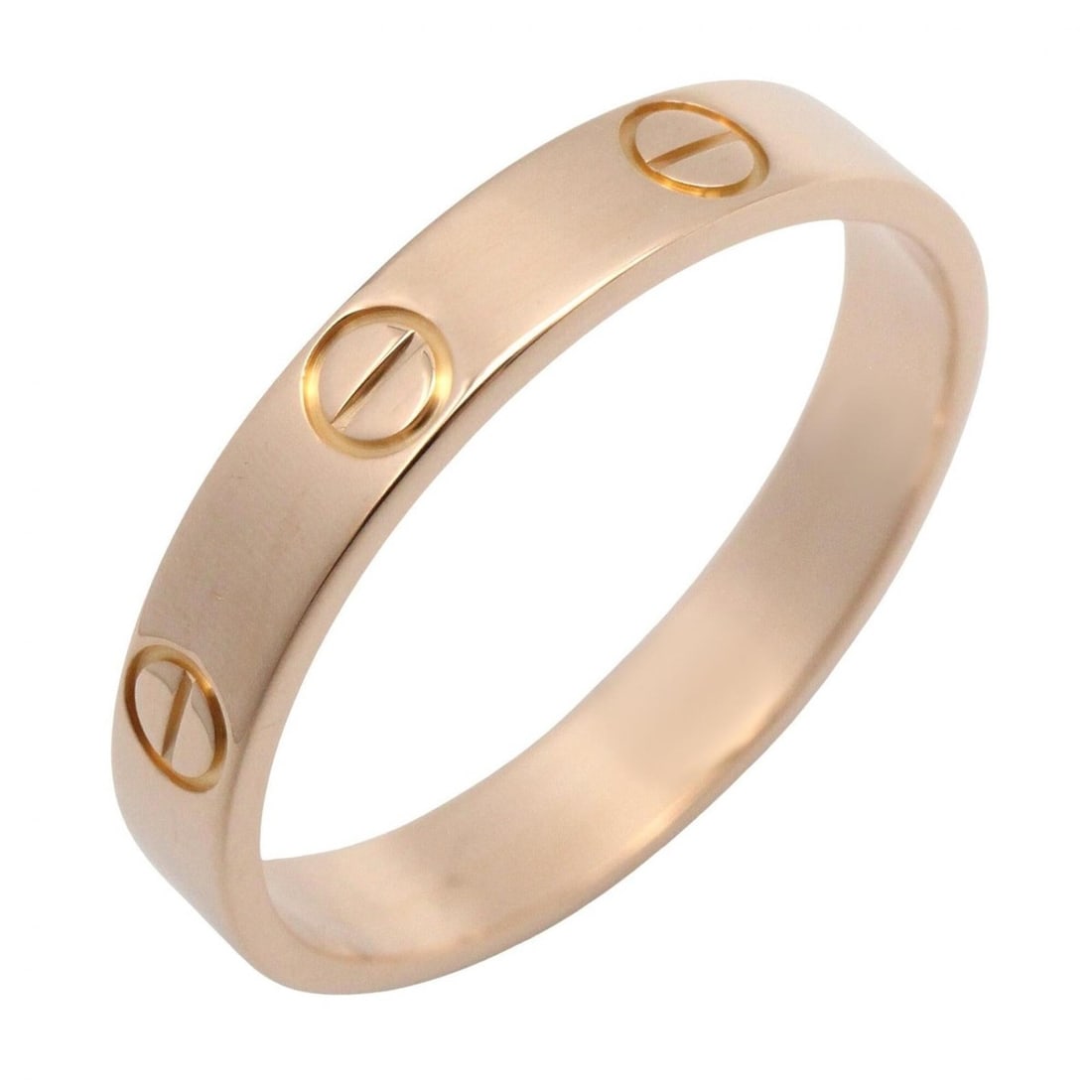 Cartier Mini Love Ring, 18K Pink Gold (PG), Men's/Women's, Tone, B4085000: --- Catalog ---Category: SizeJP Size: 16.5US Size: 8Category: DesignType: Band ringColor: GoldGender: Men,WomenMaterial: Pink gold (18K)Category: GeneralMPN: B4085000Brand: Cartier--- Item List ---Sec
