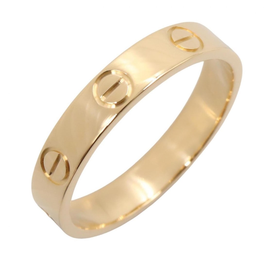 Cartier Mini Love Ring, 18K (Yellow Gold), Women's Jewelry, Gold Tone, B4085053 (1 of 17)
