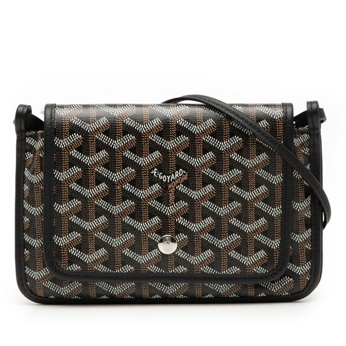 Goyard Plume Shoulder Bag, Handbag, Pouch Wallet, Black Multicolor Leather, Women's GOYARD: --- Catalog ---Category: SizeSize (HxWxD): 13.5cm x 20.5cm x 5.00mm / 5.31'' x 8.07'' x 0.19''Category: DesignType: Shoulder bagColor: Black, Multi-colorGender: WomenMaterial: PVC , Leather Category: 