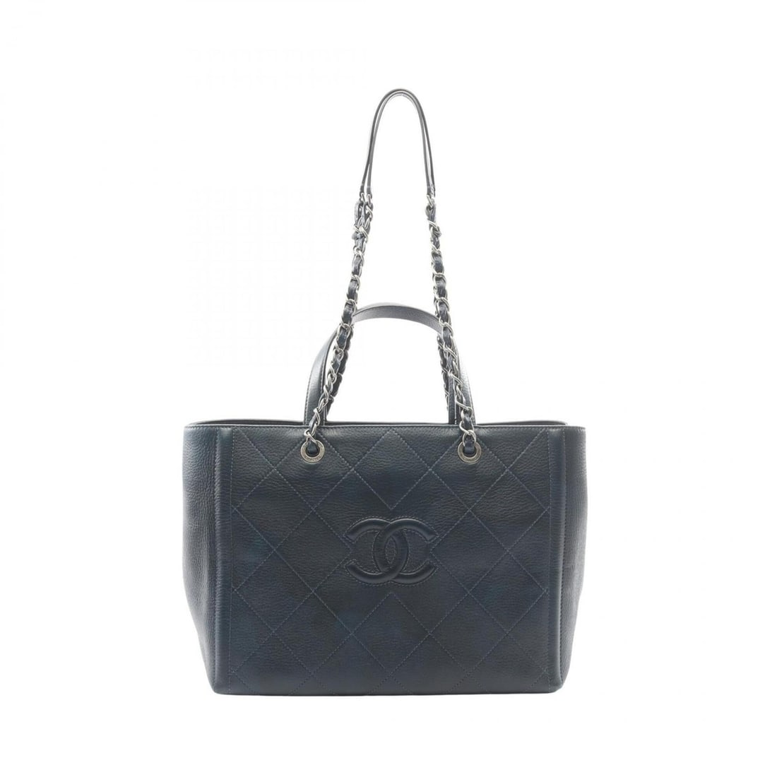Chanel Matelassé Antique Silver Hardware 2-Way Shoulder Bag/Handbag Leather Women's Green: --- Catalog ---Category: SizeSize (HxWxD): 25.5cm x 32cm x 16cm / 10.03'' x 12.59'' x 6.29''Category: DesignType: Handbag, Shoulder bagColor: GreenGender: WomenMaterial: Leather Category: GeneralBrand
