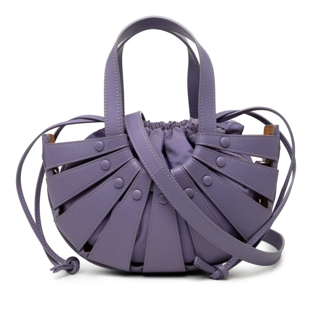 Bottega Veneta The Shell Handbag, Crossbody Shoulder Bag, 2-Way, Purple Leather, Women's: --- Catalog ---Category: SizeSize (HxWxD): 15cm x 25.5cm x 6cm / 5.9'' x 10.03'' x 2.36''Category: DesignType: Handbag, Shoulder bagColor: PurpleGender: WomenMaterial: Leather Category: GeneralBrand: 