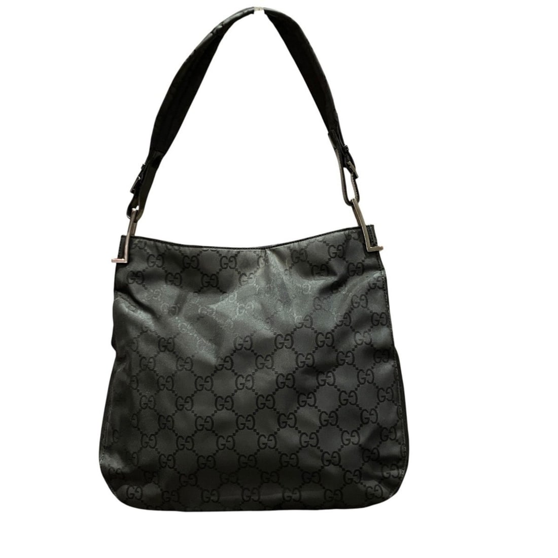 Gucci GUCCI Shoulder Bag GG Canvas Nylon Leather 001 3166 3444: --- Catalog ---Category: SizeHandle Drop: 25.00cm / 9.84''Size (HxWxD): 30cm x 33cm x 4cm / 11.81'' x 12.99'' x 1.57''Handle Length: 58cm / 22.83''Category: DesignType: Shoulder bagColor: BlackGender: