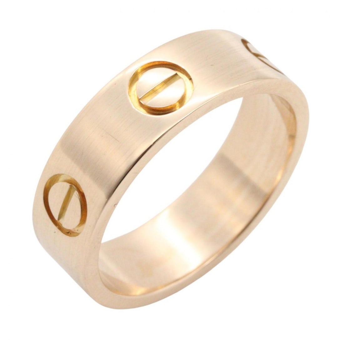 Cartier Love Ring, 18K Pink Gold (PG), Women's, Tone, B4084800: --- Catalog ---Category: SizeJP Size: 10US Size: 5.5Category: DesignType: Band ringColor: GoldGender: WomenMaterial: Pink gold (18K)Category: GeneralMPN: B4084800Brand: Cartier--- Item List ---Section
