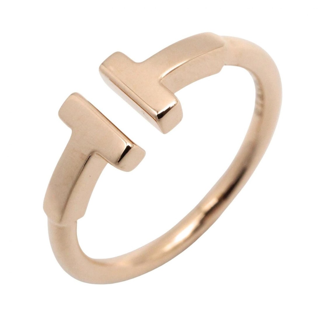 Tiffany & Co. T Wire Ring, 18K Pink Gold (PG), Men's/Women's, Tone, 60147375: --- Catalog ---Category: SizeJP Size: 6.5US Size: 3.5Category: DesignType: Band ringColor: GoldGender: Men,WomenMaterial: Pink gold (18K)Category: GeneralMPN: 60147375Brand: Tiffany--- Item List ---Se