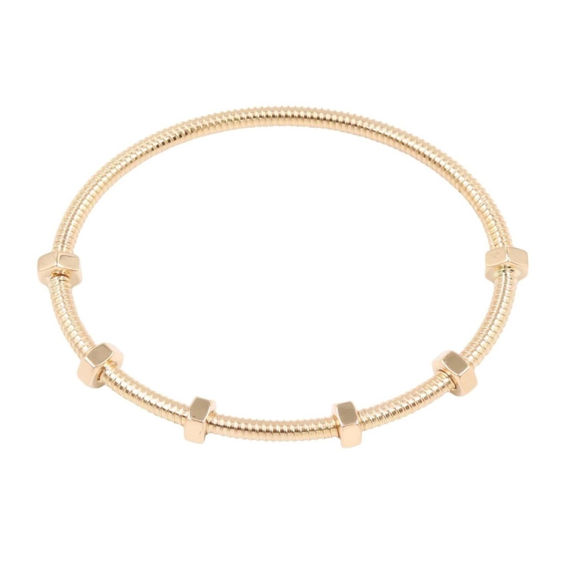 Cartier Ecrou de Bracelet, 18K Pink Gold (PG), Women's, Tone, B6049500: --- Catalog ---Category: SizeLength: 17cm / 6.69''Category: DesignType: Charm braceletColor: Pink goldGender: WomenMaterial: Pink gold (18K)Category: GeneralMPN: B6049500Brand: Cartier--- Item List --
