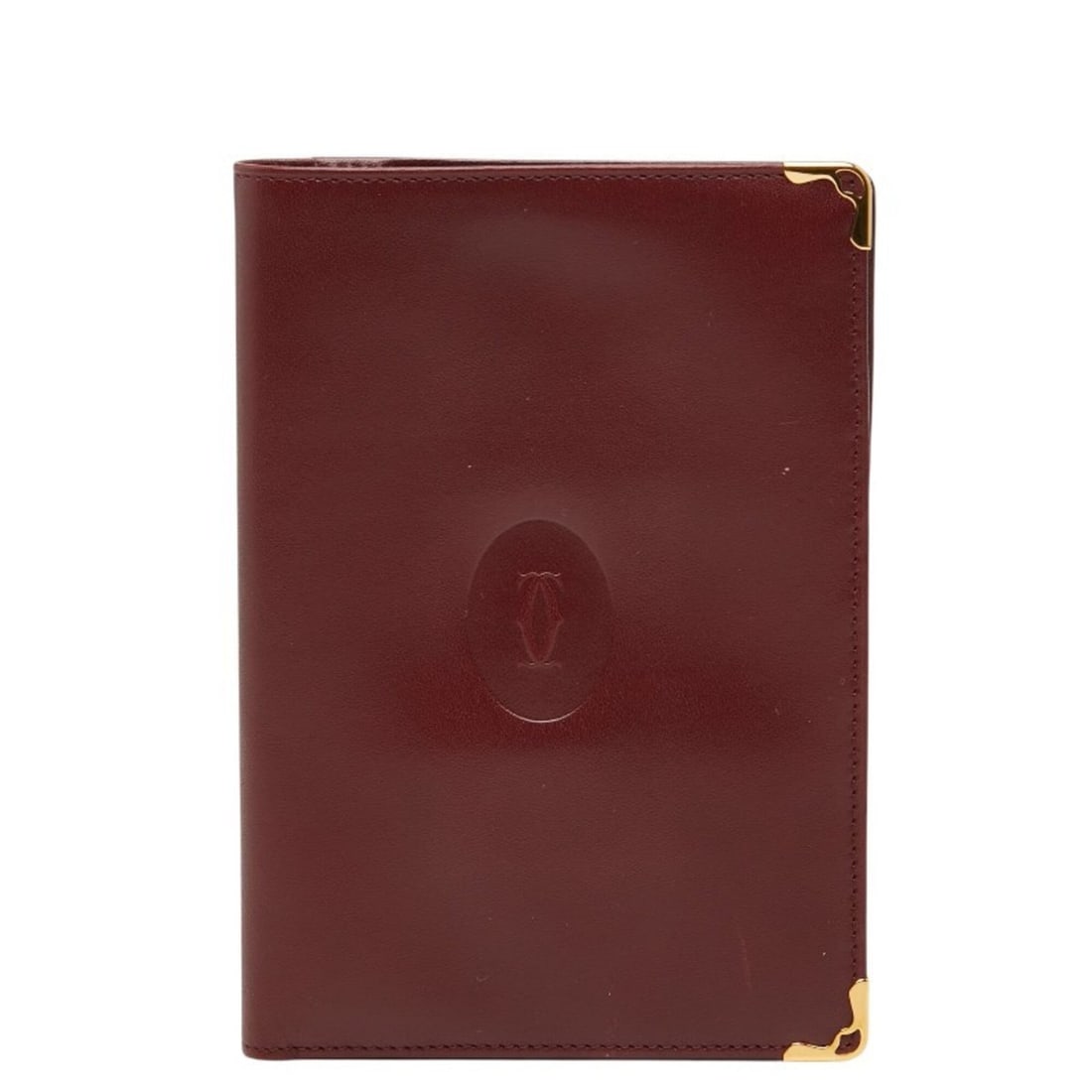 Cartier Must Line Long Wallet, Bi-fold Wine Red/Bordeaux Leather, Women's, CARTIER (1 of 19)