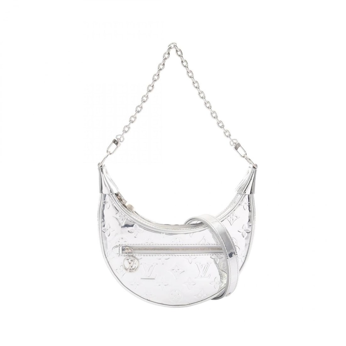 Louis Vuitton Loop Monogram Miroir 2-Way Shoulder Bag/Handbag, Coated Canvas, Women's, Silver Tone, (1 of 15)