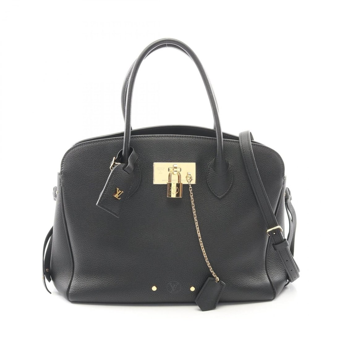 Louis Vuitton Mira MM 2-Way Tote Bag/Handbag, Leather, Taurillon Women's, Black, M54348: --- Catalog ---Category: SizeSize (HxWxD): 25cm x 29cm x 15cm / 9.84'' x 11.41'' x 5.9''Category: DesignType: Handbag, Tote bagColor: BlackGender: WomenMaterial: Leather Leather/Fur Type: Taurillon le