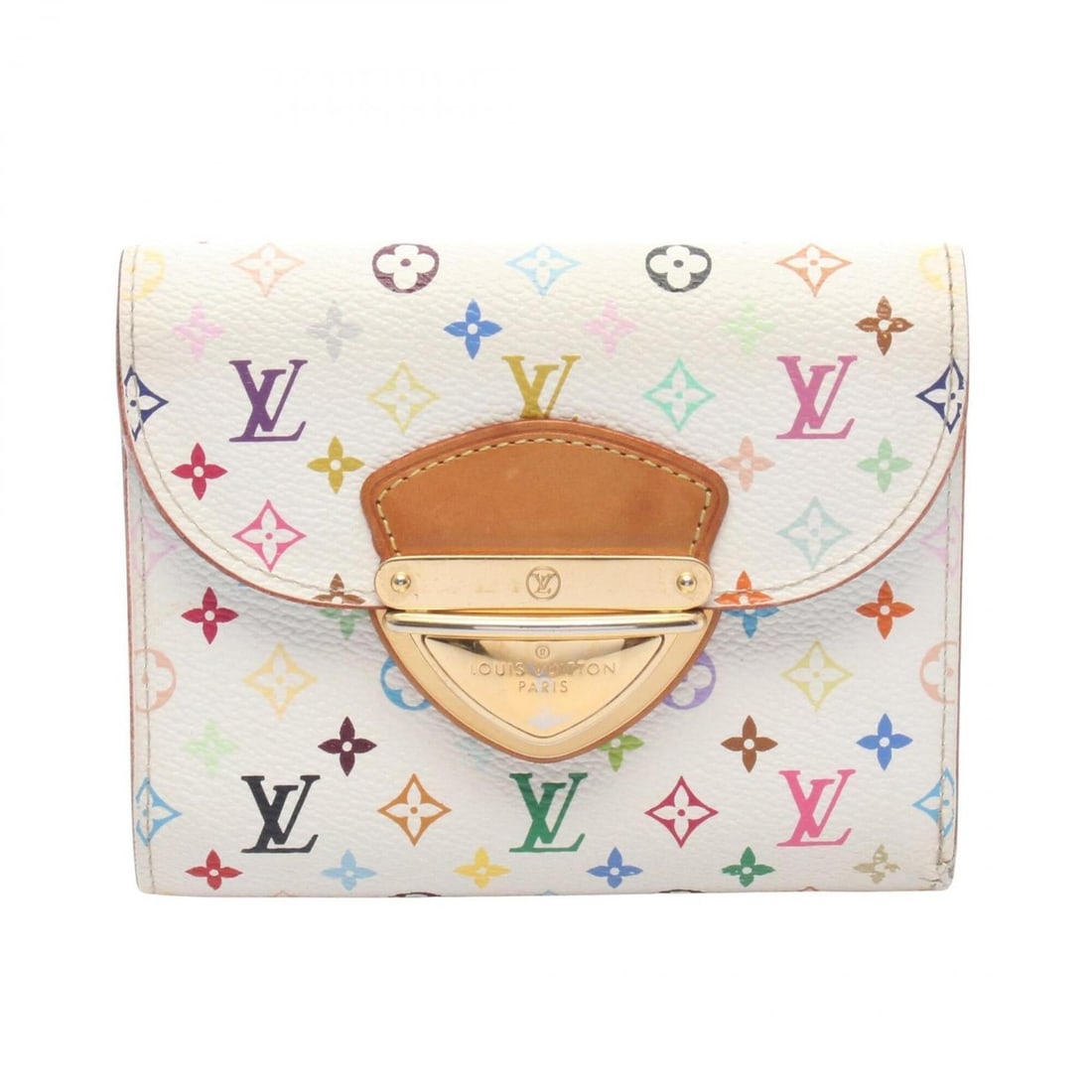 Louis Vuitton Portefeuille Koala Monogram Multicolor Blanc Anise Tri-fold Wallet for Women,: --- Catalog ---Category: SizeSize (HxWxD): 10cm x 12.5cm x 2cm / 3.93'' x 4.92'' x 0.78''Category: DesignType: Wallet (tri-fold)Color: Blanc, Multi-color, WhiteGender: WomenMaterial: PVC Category: Gen