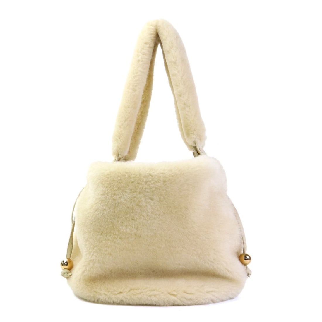 Bottega Veneta shoulder bag, Valve design, fur and suede, cream color, women's, 90264k: --- Catalog ---Category: SizeSize (HxWxD): 31cm x 43.5cm x 10cm / 12.2'' x 17.12'' x 3.93''Category: DesignType: Shoulder bagColor: CreamGender: WomenMaterial: Fur , Suede Category: GeneralBrand: Bott