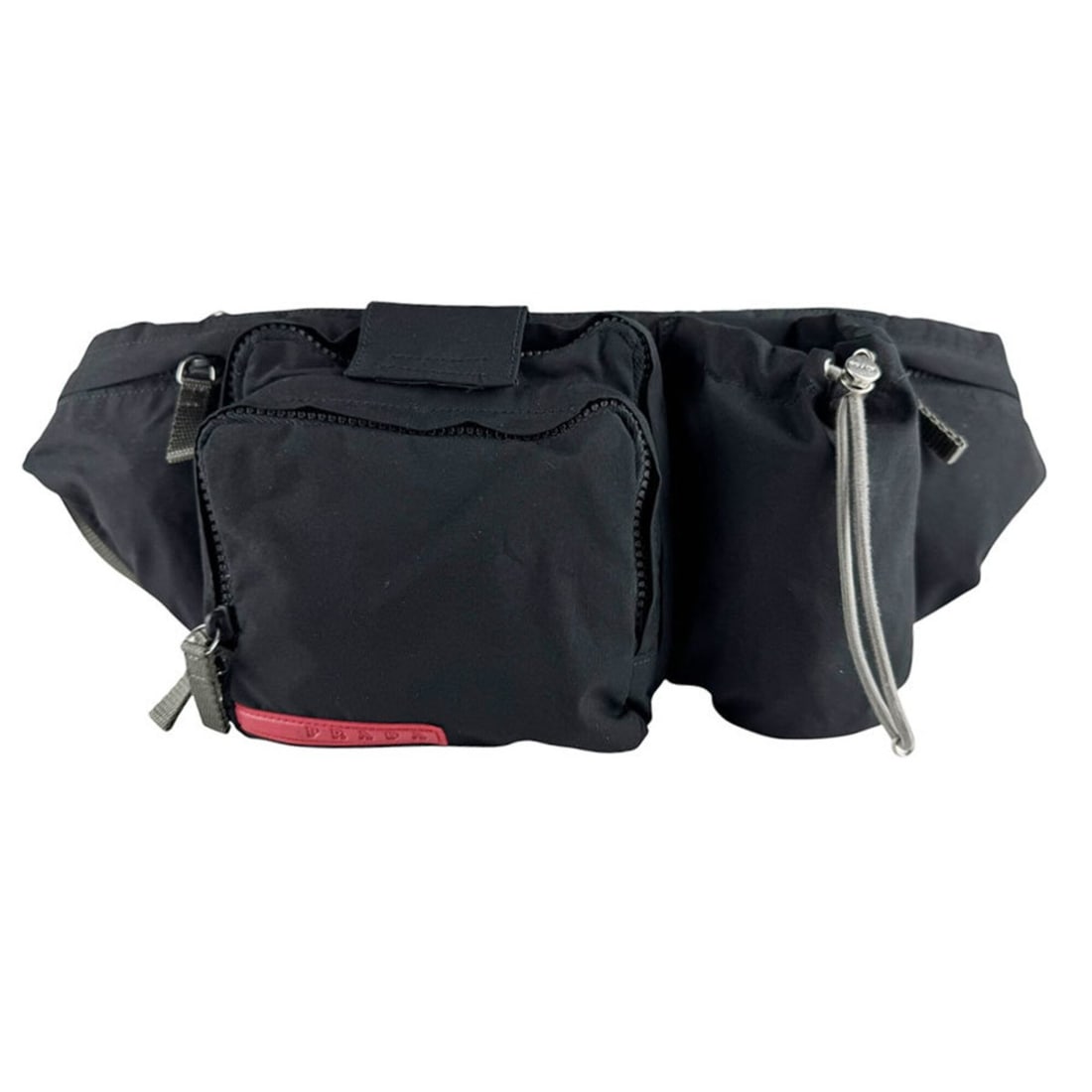 Pradasports Prada Sport waist bag/body bag, polyester/polyurethane, black, men's/women's, z10443: --- Catalog ---Category: SizeSize (HxWxD): 25cm x 49cm x 8cm / 9.84'' x 19.29'' x 3.14''Category: DesignType: Fanny packColor: BlackGender: Men,WomenMaterial: Polyester , Elastane Category: GeneralBra