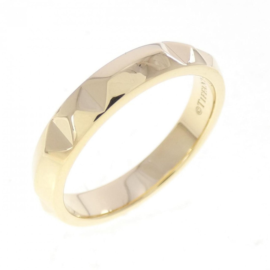 Tiffany T True Band Ring: --- Catalog ---Category: SizeJP Size: 17US Size: 8.5Category: DesignType: Band ringGender: Women,MenMaterial: Yellow gold (18K)Category: GeneralBrand: Tiffany--- Item List ---Section: