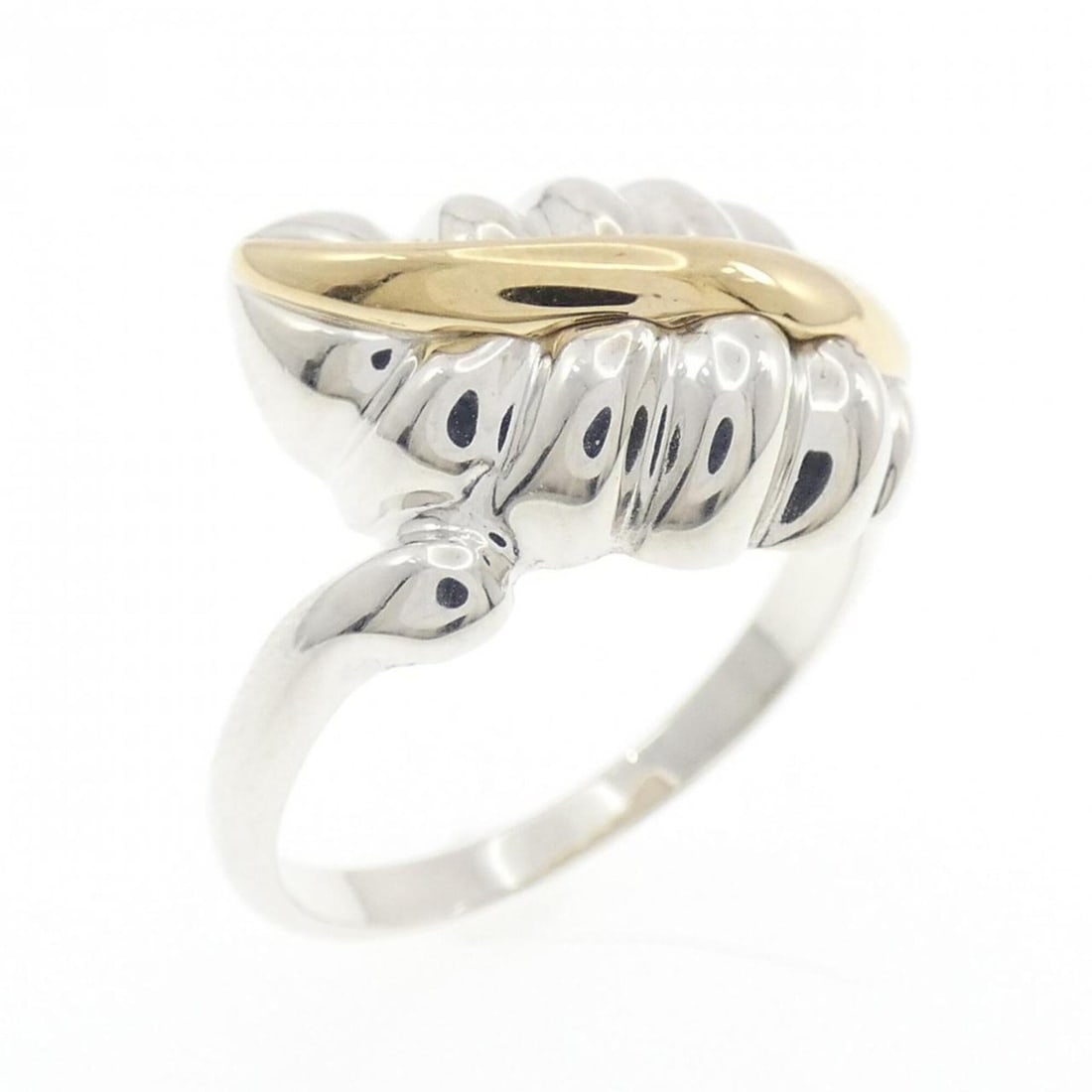 Tiffany & Co. 925 750YG Ring: --- Catalog ---Category: SizeJP Size: 12US Size: 6.5Category: DesignType: Band ringGender: WomenMaterial: Silver 925, Yellow gold (18K)Category: GeneralBrand: Tiffany--- Item List ---Section: