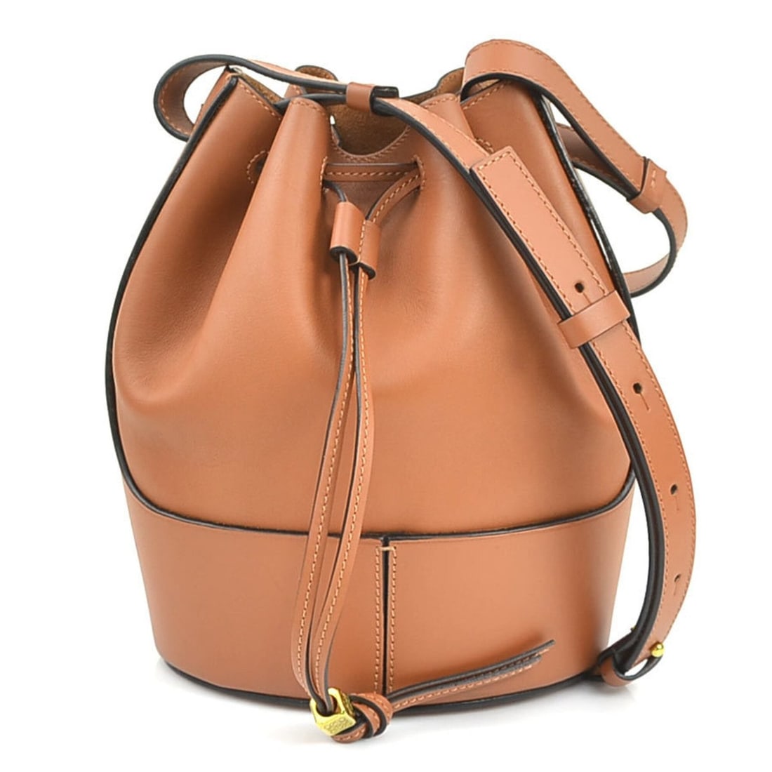 Loewe LOEWE Shoulder Bag Balloon Small Leather Brown Women's 90261a: --- Catalog ---Category: SizeSize (HxWxD): 24cm x 18cm x 13cm / 9.44'' x 7.08'' x 5.11''Category: DesignType: Shoulder bagColor: BrownGender: WomenMaterial: Leather Category: GeneralBrand: LoeweCountr