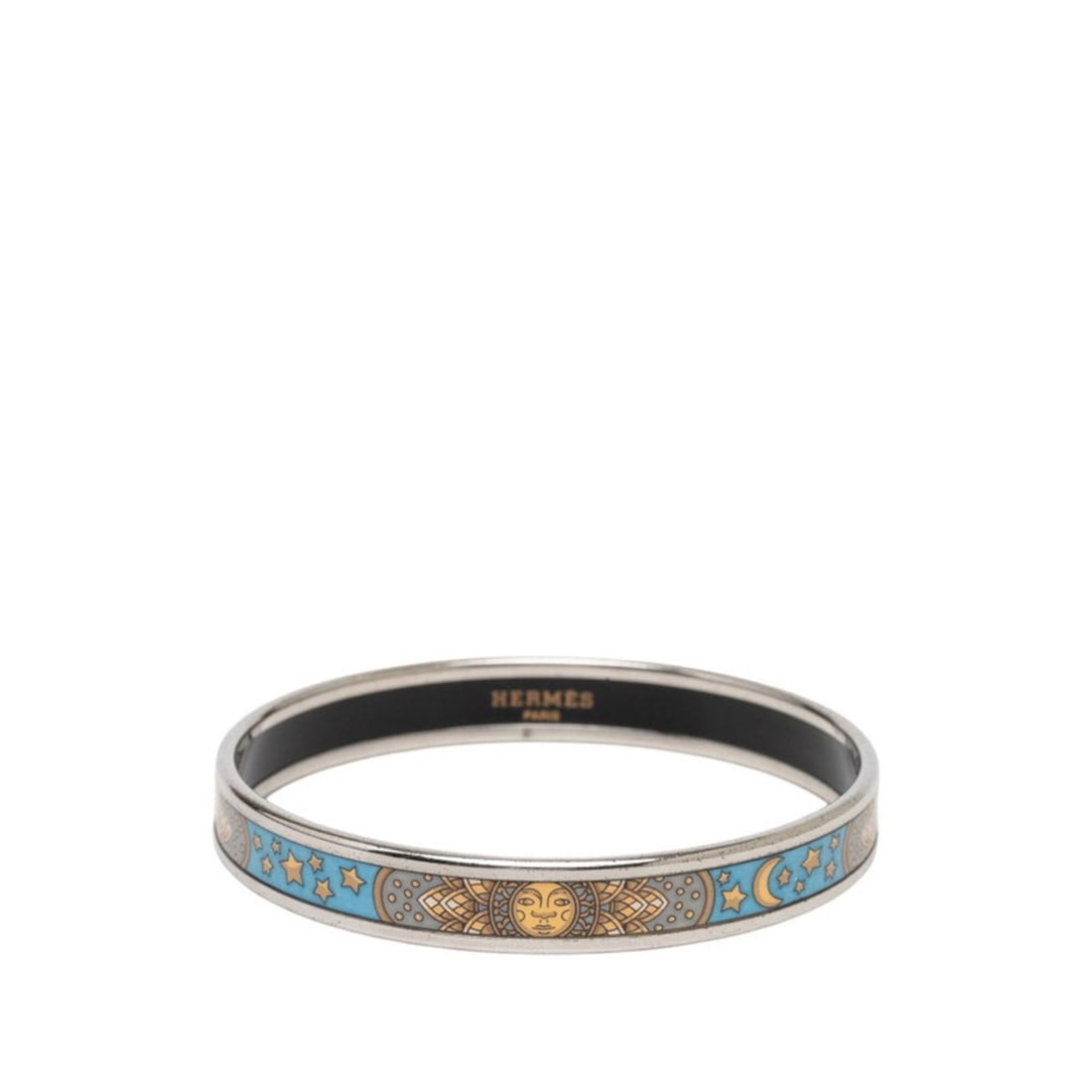 Hermes Email PM Bangle, Silver, Multicolor Metal, Women's: --- Catalog ---Category: SizeWidth: 1cm / 0.39''Length: 21cm / 8.26''Category: DesignType: BangleColor: Multi-colorGender: WomenMaterial: MetalCategory: GeneralBrand: Hermes--- Item List ---Section: C