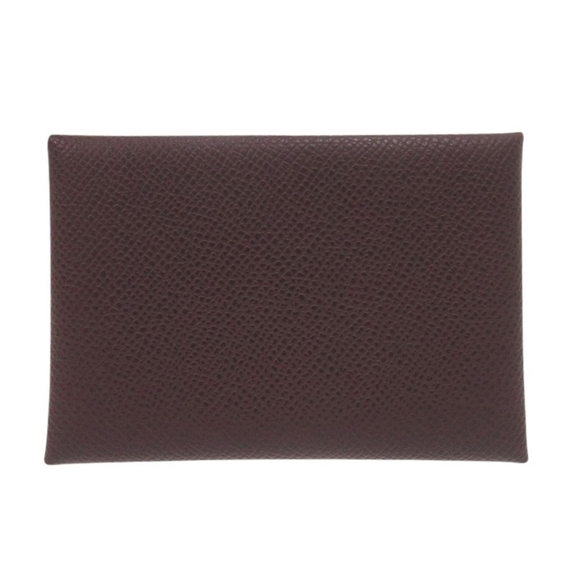 Hermes Calvi Duo Veau Epsom Rouge Sellier B stamp (2023 production) Business card holder/card case: --- Catalog ---Category: DesignType: Card caseColor: BrownGender: WomenCategory: GeneralBrand: HermesCountry of Origin: FranceCategory: Physical PropertiesSize (HxWxD): 7cm x 10cm x 2cm / 2.75'' x