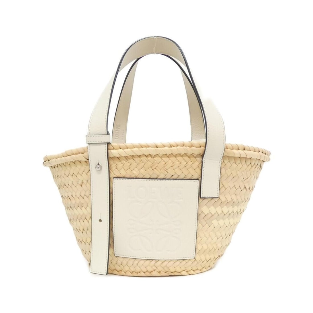Loewe A223S93X04 Handbag: --- Catalog ---Category: SizeSize (HxWxD): 17cm x 34cm x 13cm / 6.69'' x 13.38'' x 5.11''Category: DesignType: HandbagColor: BeigeGender: WomenMaterial: Leather Leather/Fur Type: CalfskinCategory: